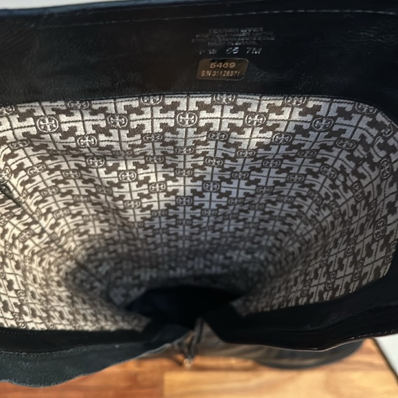 Tory Burch leather black boots 7M (not from outlet) - Picture 6 of 7